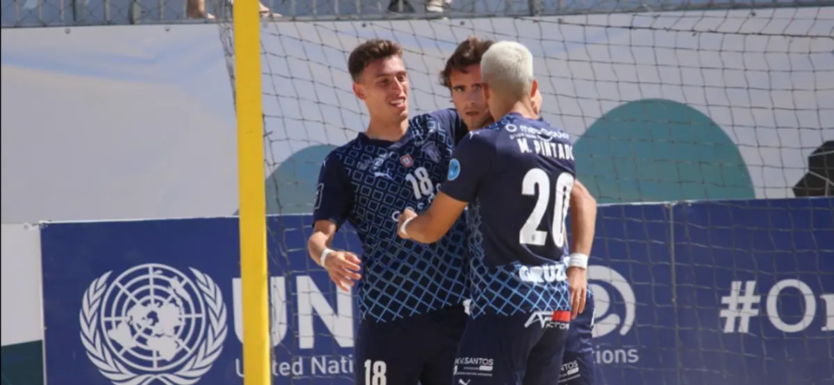 Reprodução/Facebook Futebol de Praia Portugal