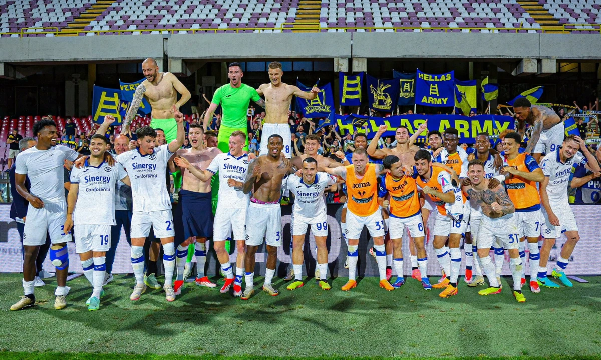 Imagem de contexto do artigo Verona, com Daniel Silva e Rúben Vinagre, garante a continuidade na Serie A