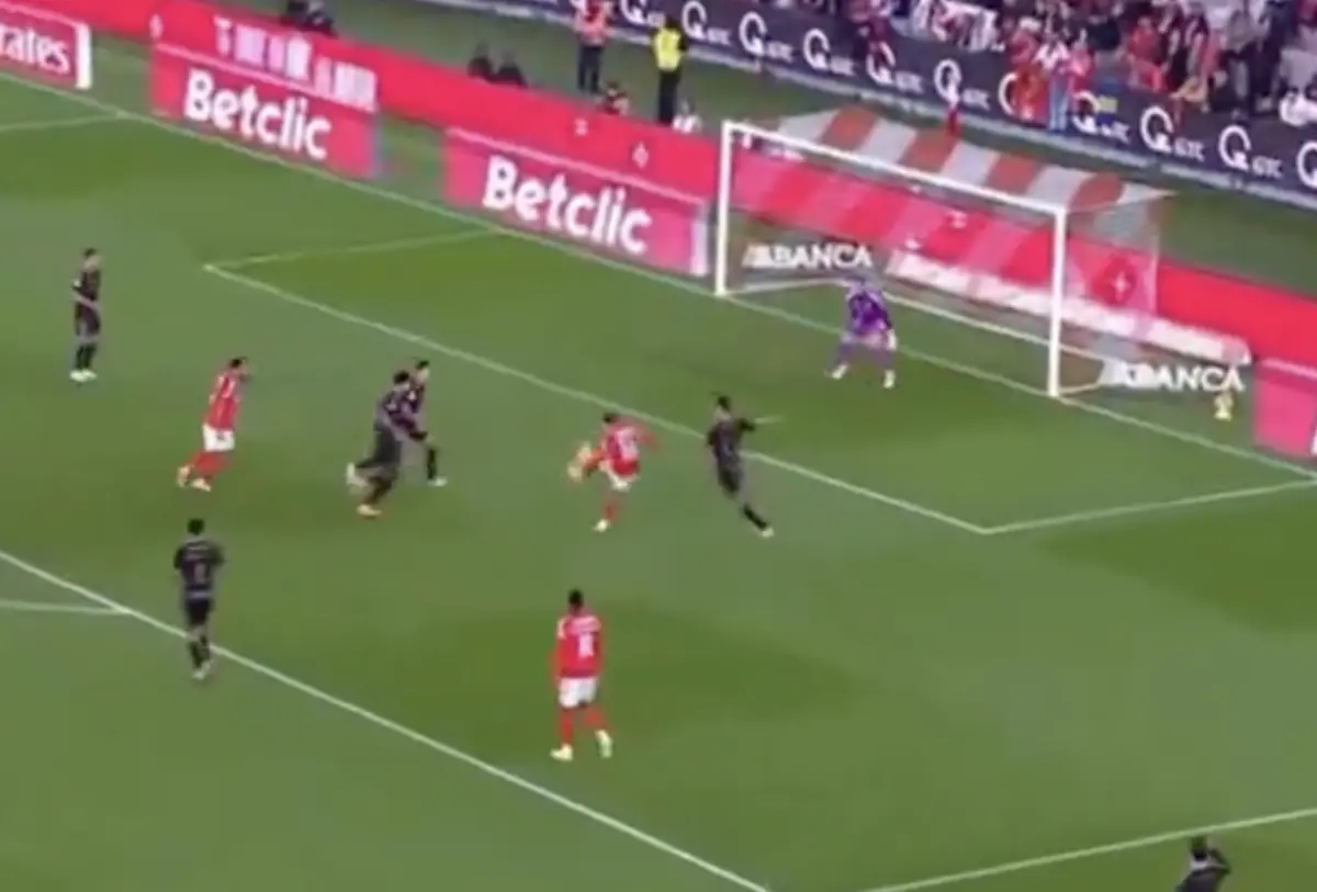 Imagem de contexto do artigo Benfica-Casa Pia: Sudakov abriu desta forma o marcador