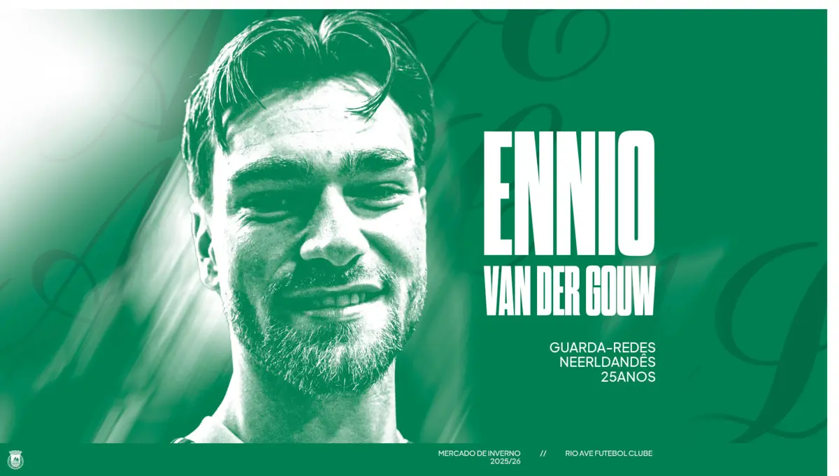 Imagem de contexto do artigo Rio Ave anuncia guarda-redes neerlandês e uma saída no plantel