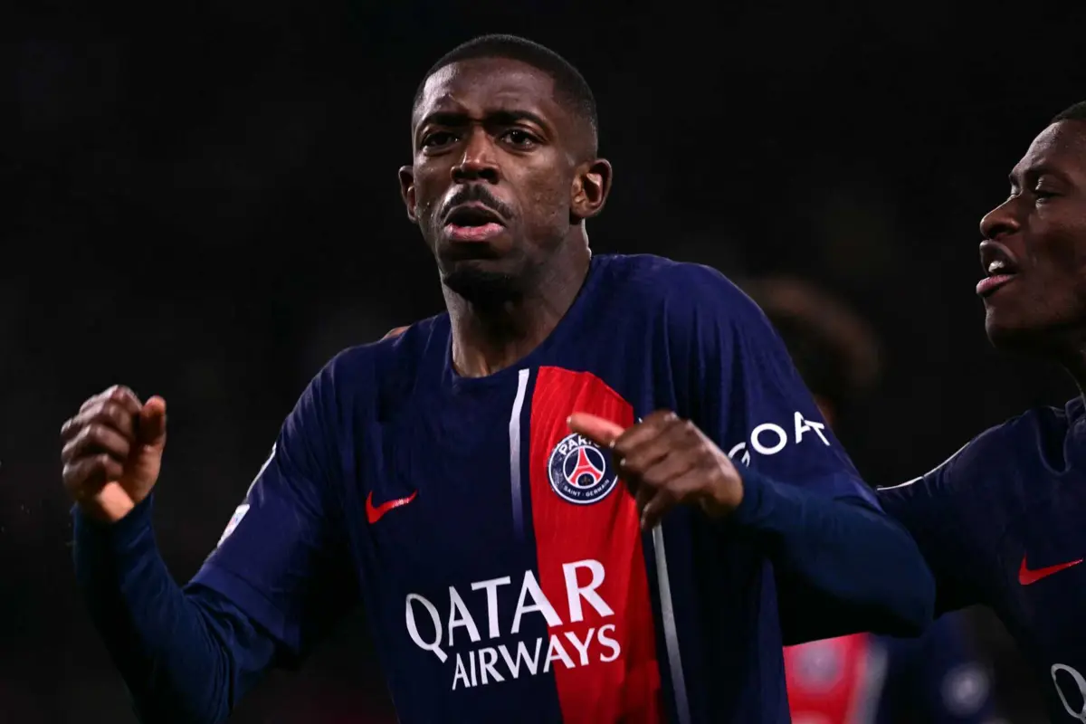 Dembélé marcou ao Barcelona (Créditos: Miguel MEDINA / AFP)