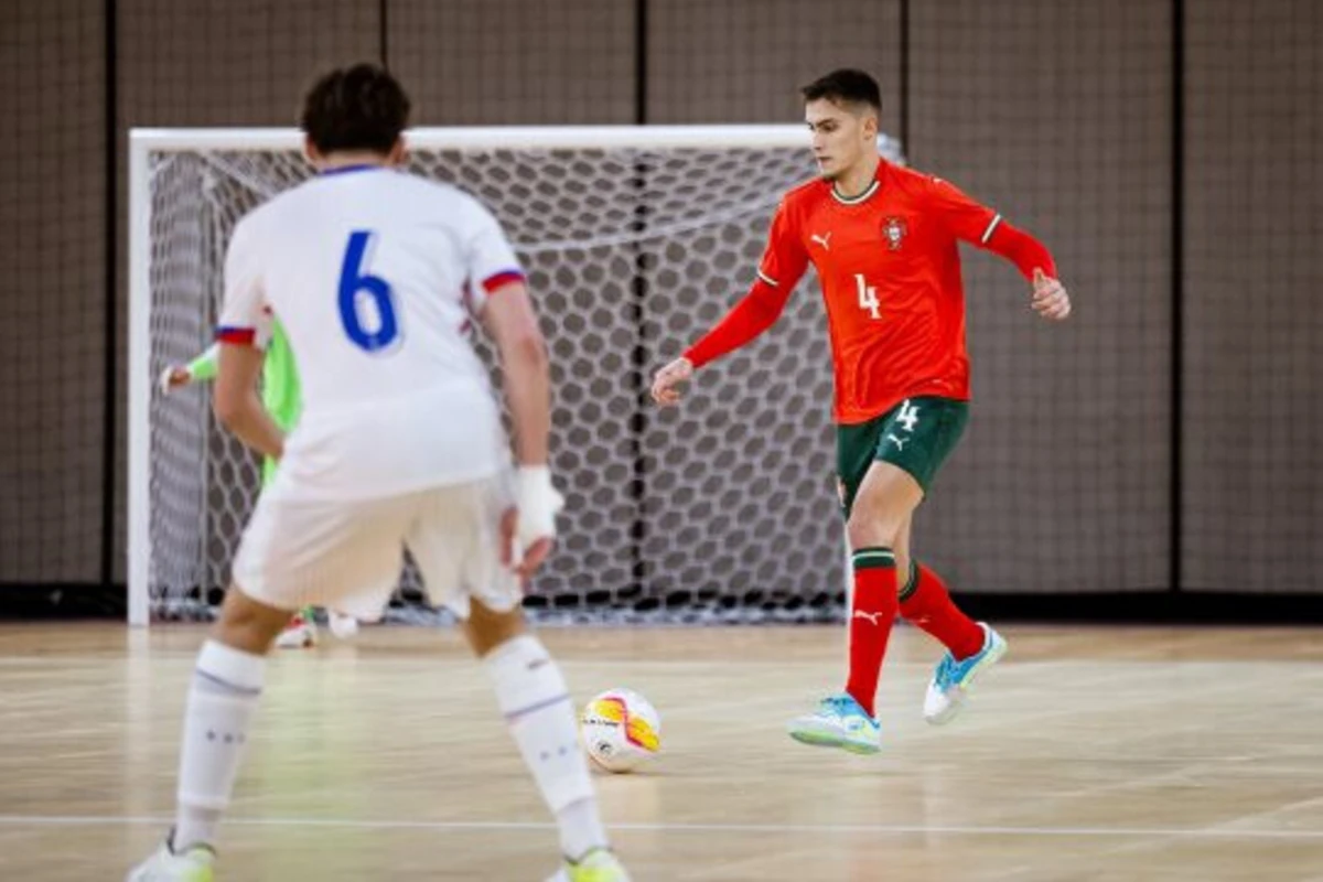 Bruno Maior, fixo da Seleção Nacional de futsal (créditos: FPF)