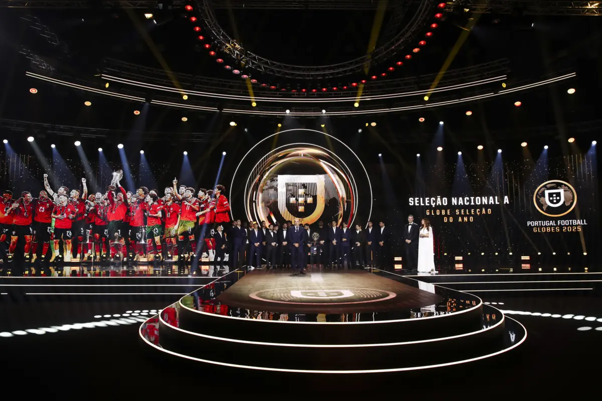 Imagem de contexto do artigo Portugal Football Globes: confira todos os vencedores da gala
