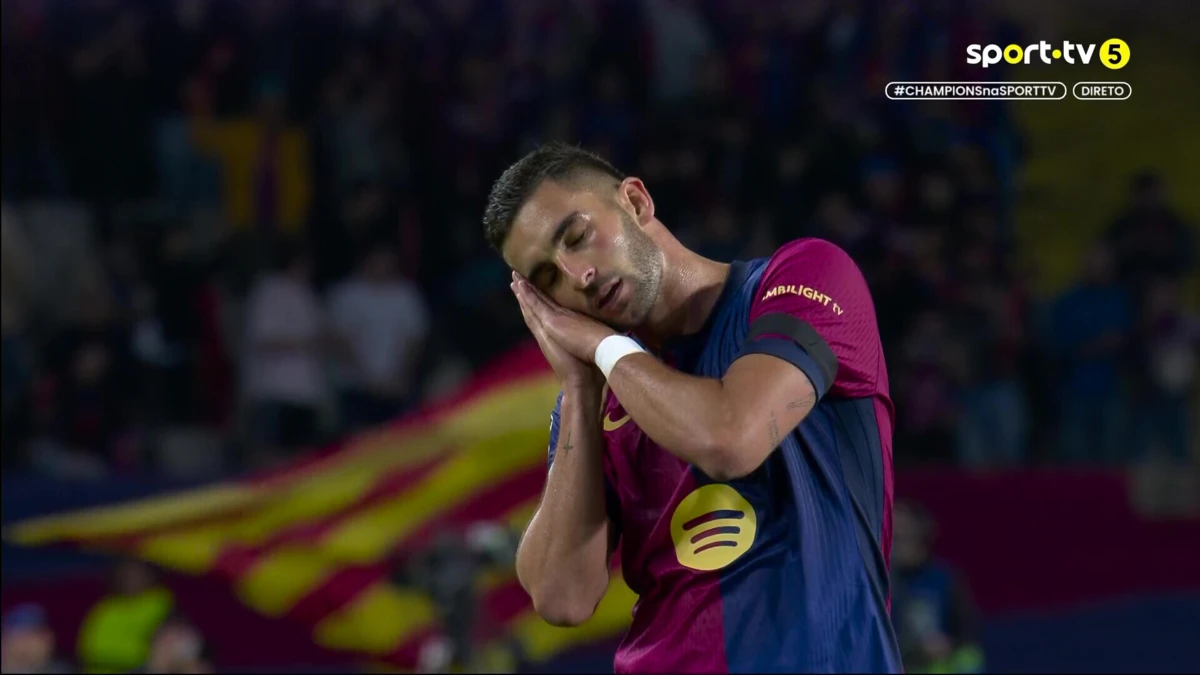 Imagem de contexto do artigo Barcelona-Inter: Raphinha amortece e Ferran Torres faz o empate. Veja o golo