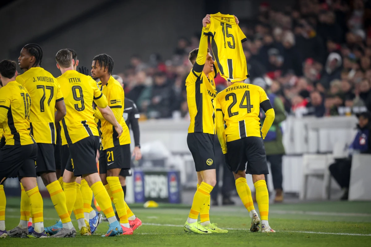 Suíços enviam força a Elia (créditos: Young Boys)