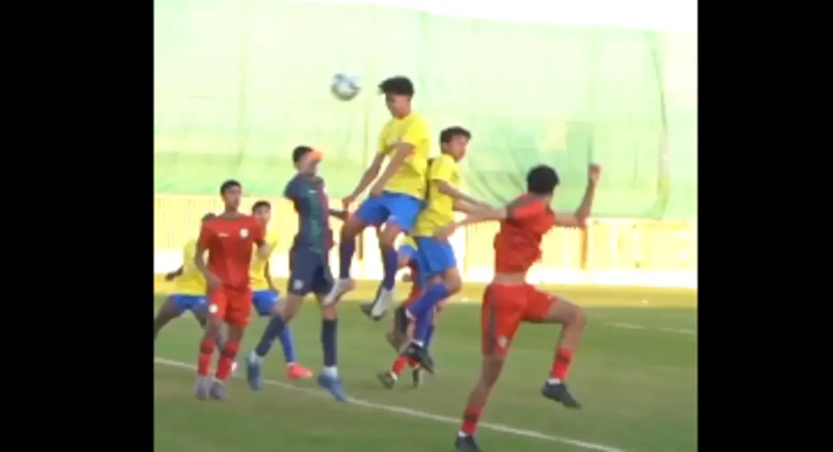 Imagem de contexto do artigo "Tal pai, tal filho": Al Nassr compara este golo de Cristianinho com Ronaldo