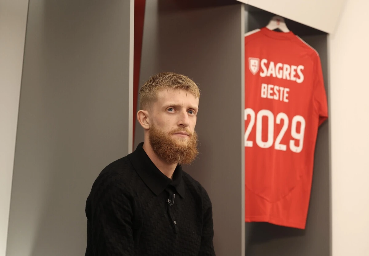 Jan-Niklas Beste (Créditos: SL Benfica)