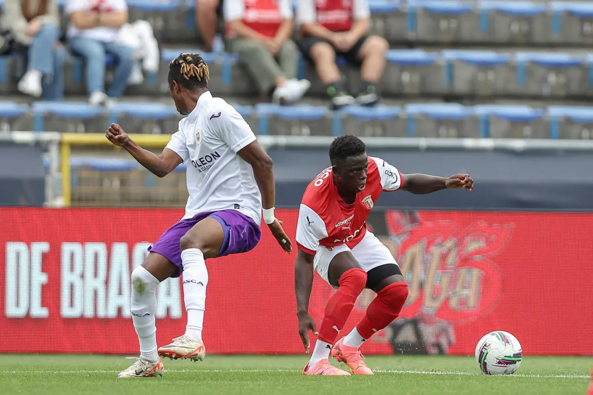 Imagem de contexto do artigo Braga vence Anderlecht no sexto jogo da pré-temporada