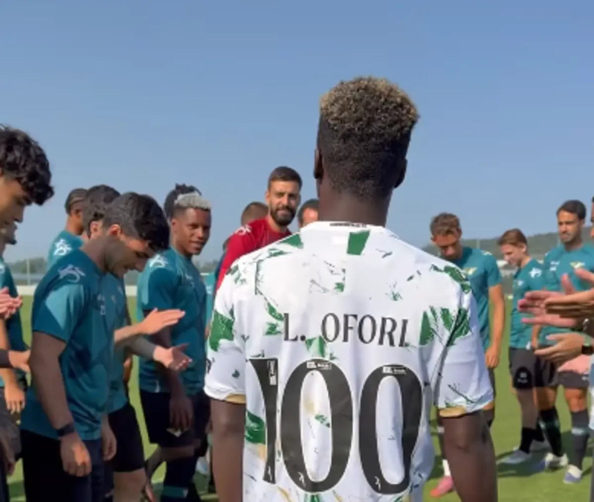 Imagem de contexto do artigo Ofori chegou aos 100 jogos pelo Moreirense e clube assinalou a marca