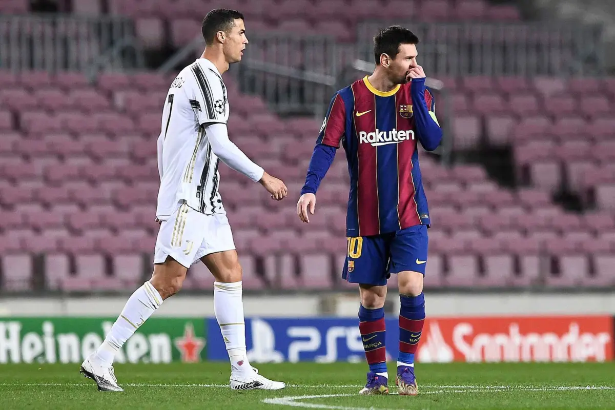 Cristiano Ronaldo e Lionel Messi (Créditos: Josep LAGO / AFP)