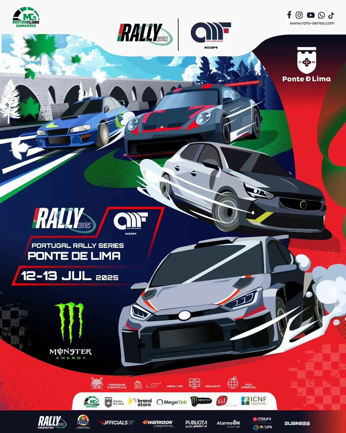 Imagem de contexto do artigo Portugal Rally Series em contagem decrescente para a ronda de Ponte de Lima