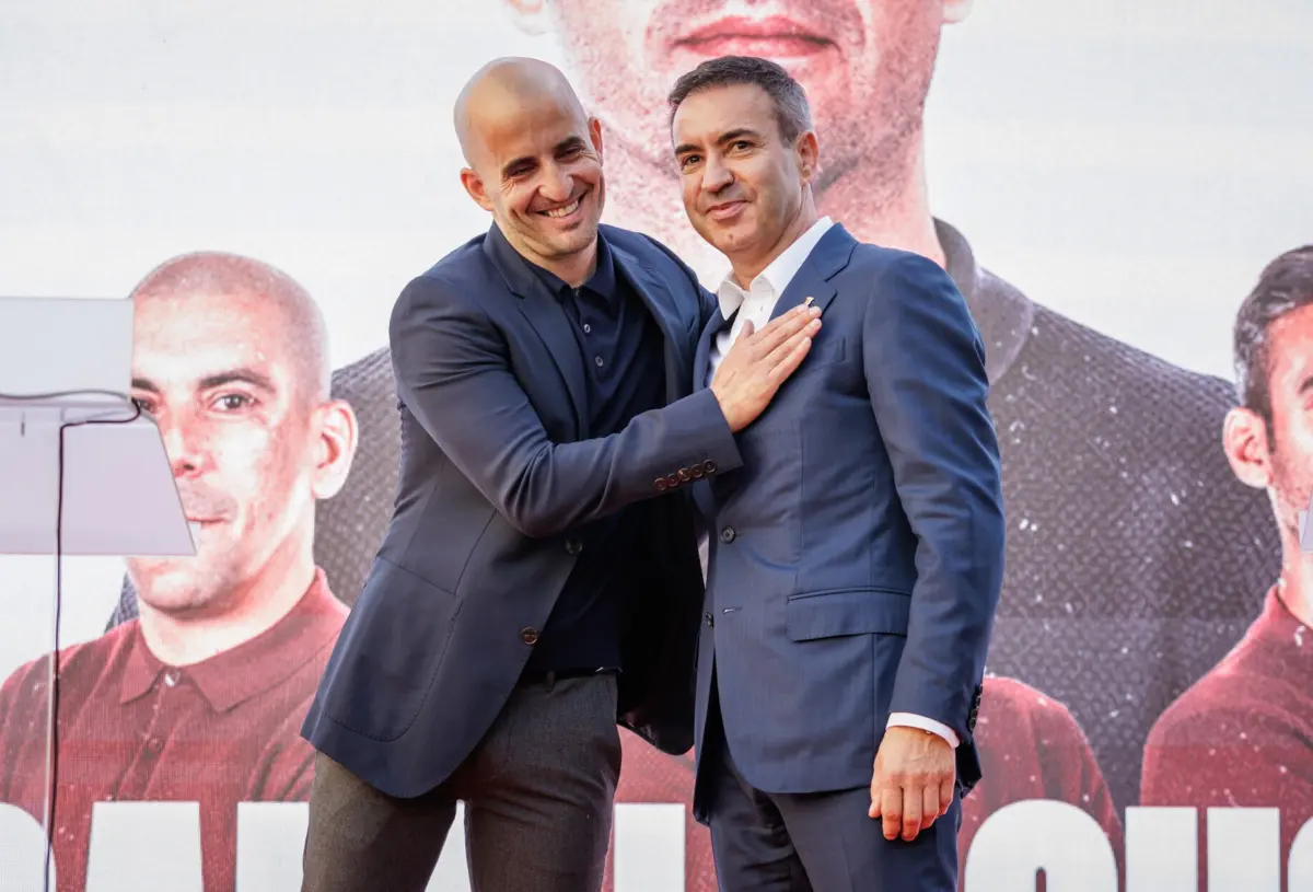 Daniel Sousa e António Salvador (Créditos: Miguel Pereira/Global Imagens)