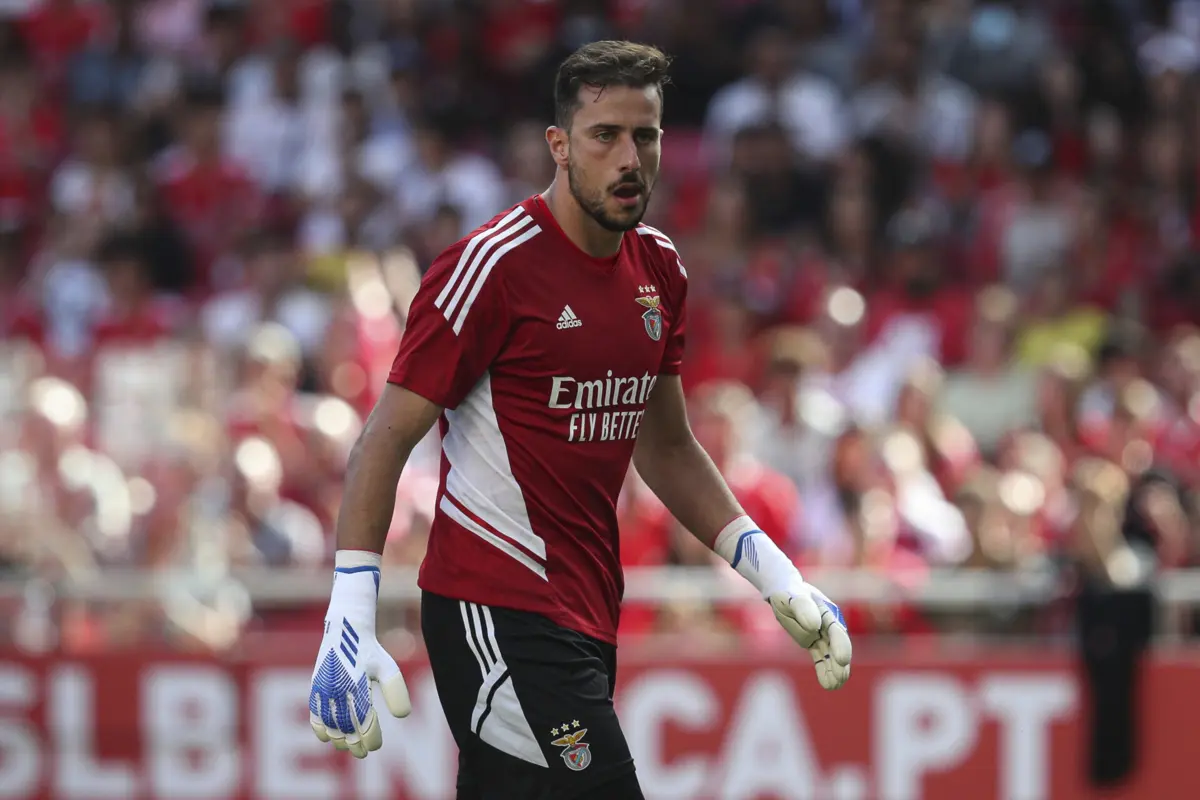 Helton Leite nos tempos de Benfica (Créditos: Filipe Amorim/Global Imagens)