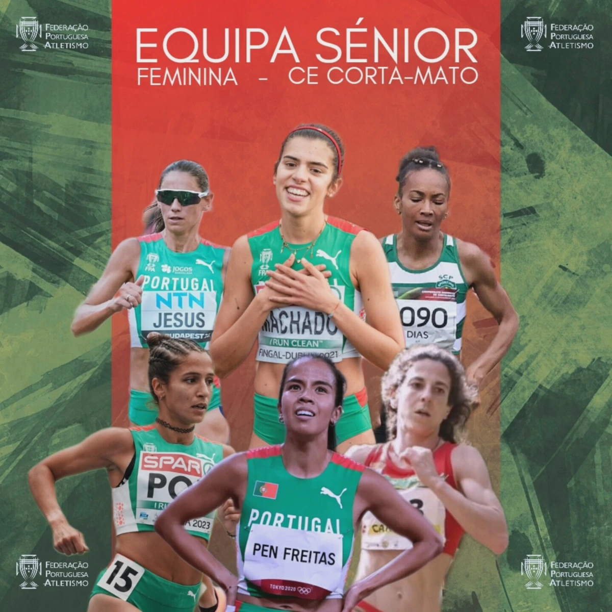 Imagem de contexto do artigo Portugal com equipas completas nos Europeus de corta-mato