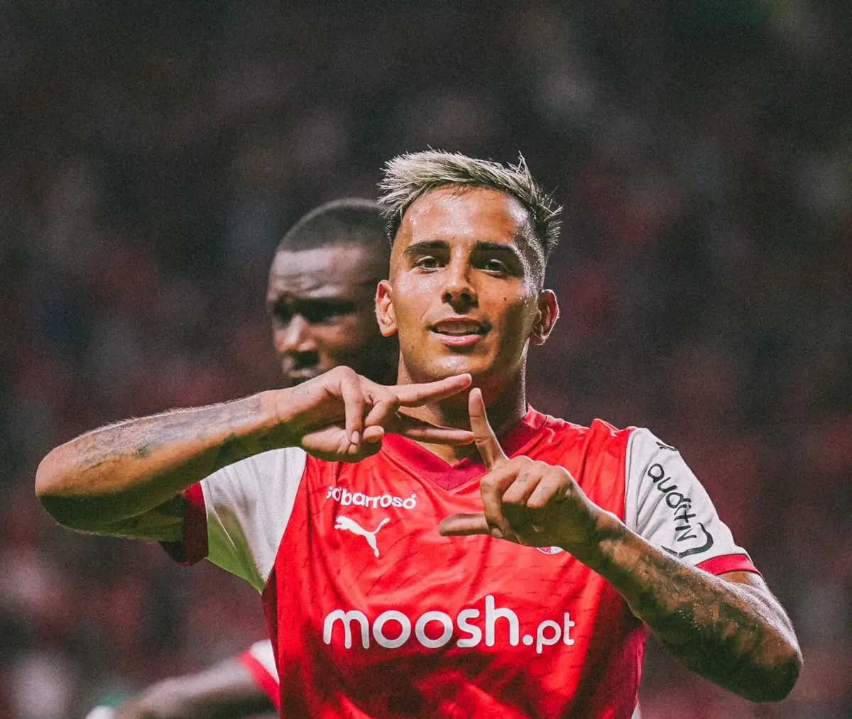 Imagem de contexto do artigo Zalazar após vitória do Braga: "Este sistema facilita a minha maneira de jogar"