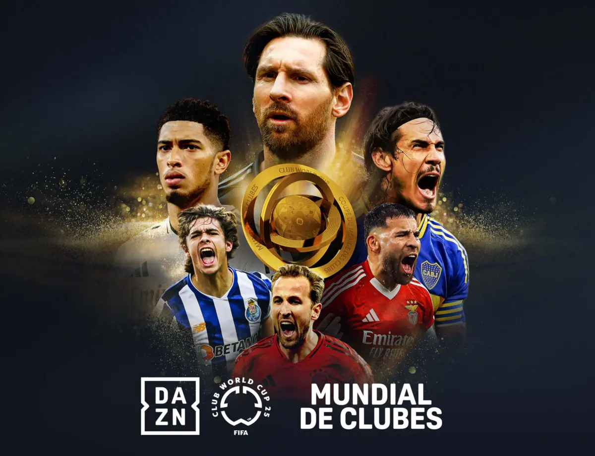 Imagem de contexto do artigo Jogos do Mundial de Clubes vão ser transmitidos na DAZN gratuitamente, mas só no digital