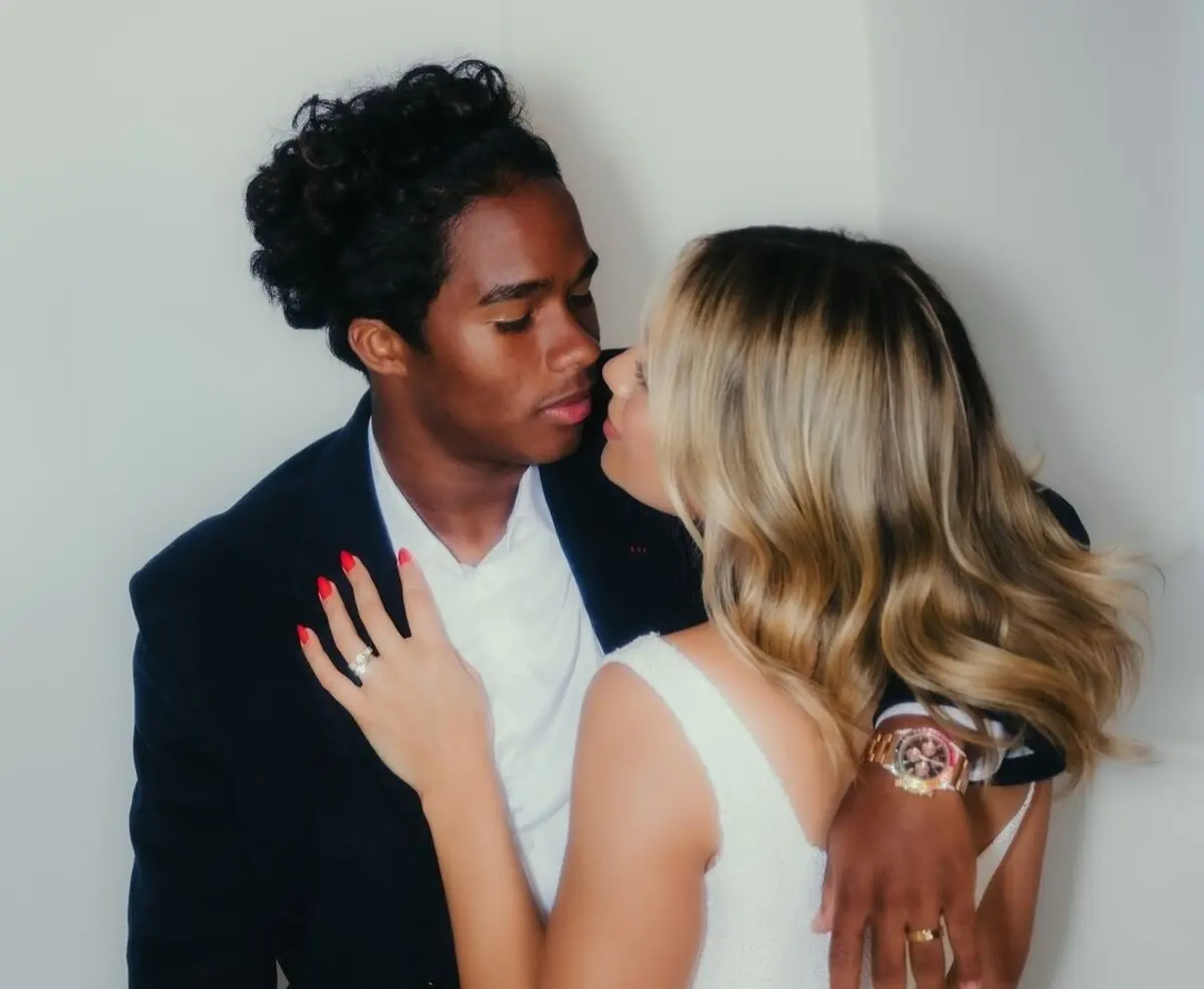 Endrick e Gabriely Miranda no seu casamento (créditos: Instagram)