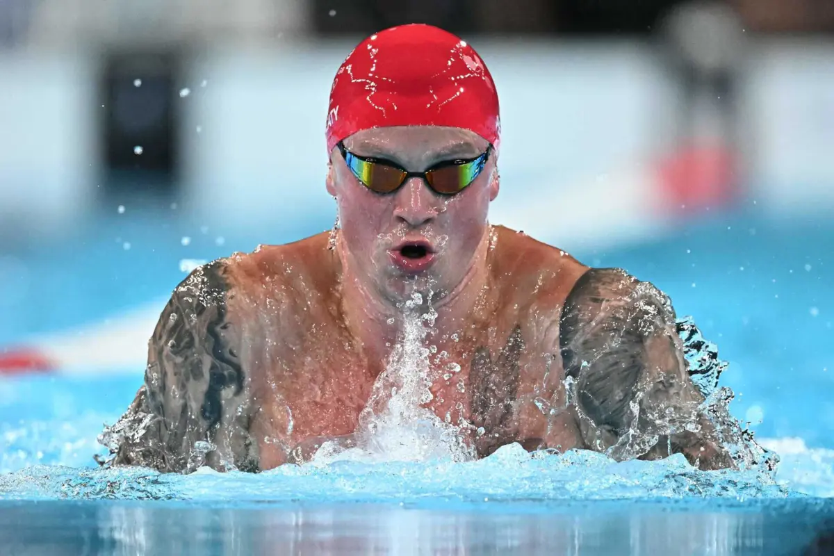 Adam Peaty (Créditos: AFP)