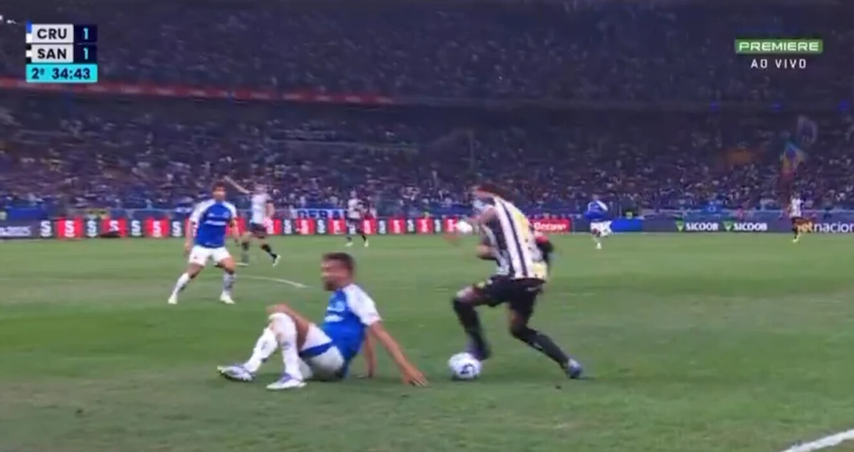 Imagem de contexto do artigo Que maldade: Neymar trocou as voltas a defesa do Cruzeiro. Ora veja