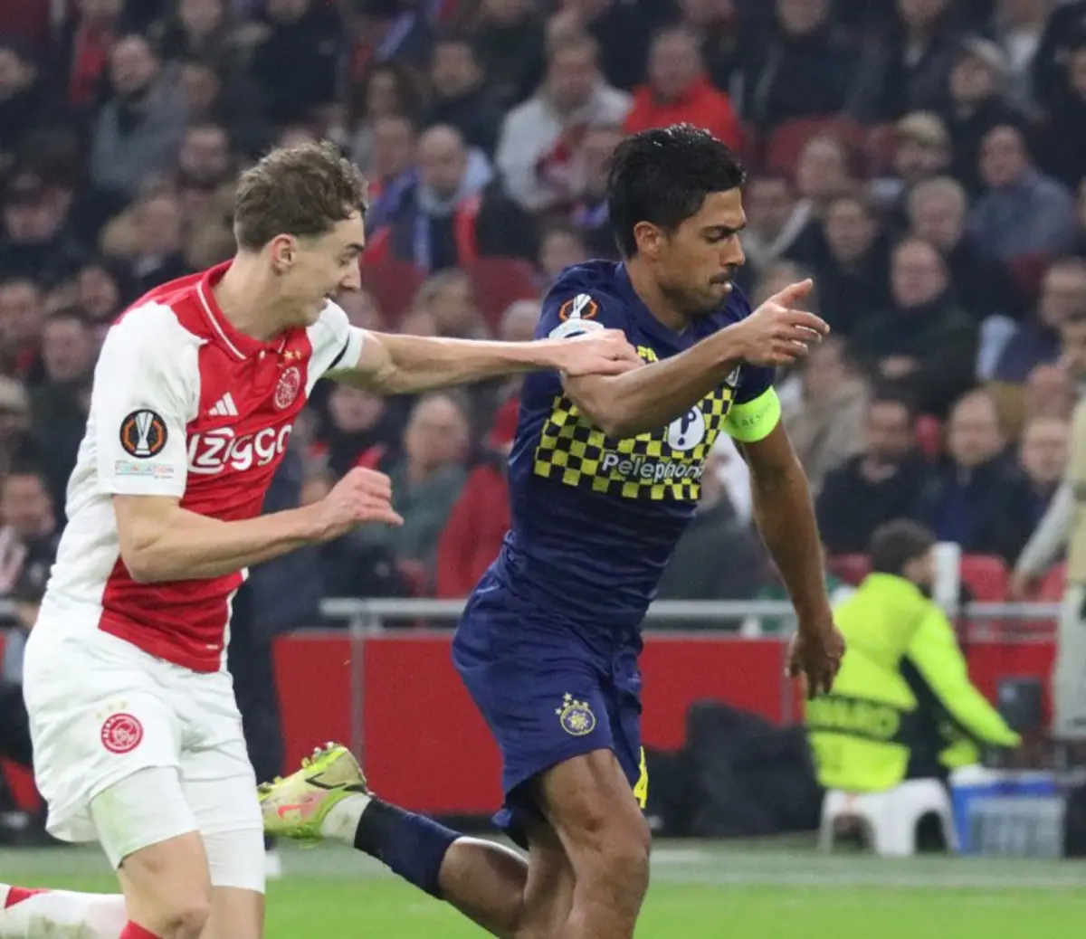 Imagem de contexto do artigo Adeptos do Maccabi Tel Aviv alegadamente atacados por manifestantes pró-palestinianos: Israel fala em "pogrom antissemita"