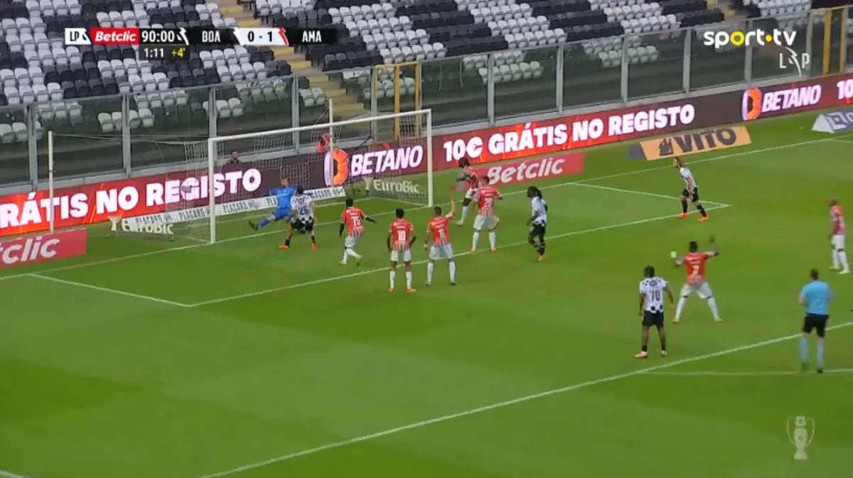 Imagem de contexto do artigo Veja como Abascal salvou um ponto para o Boavista frente ao Estrela