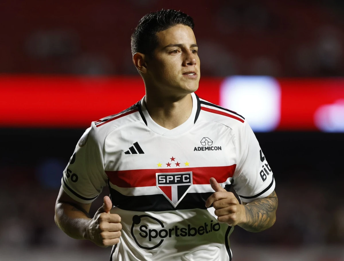 Imagem de contexto do artigo James Rodríguez renasce no São Paulo: ex-FC Porto visto como “genial”