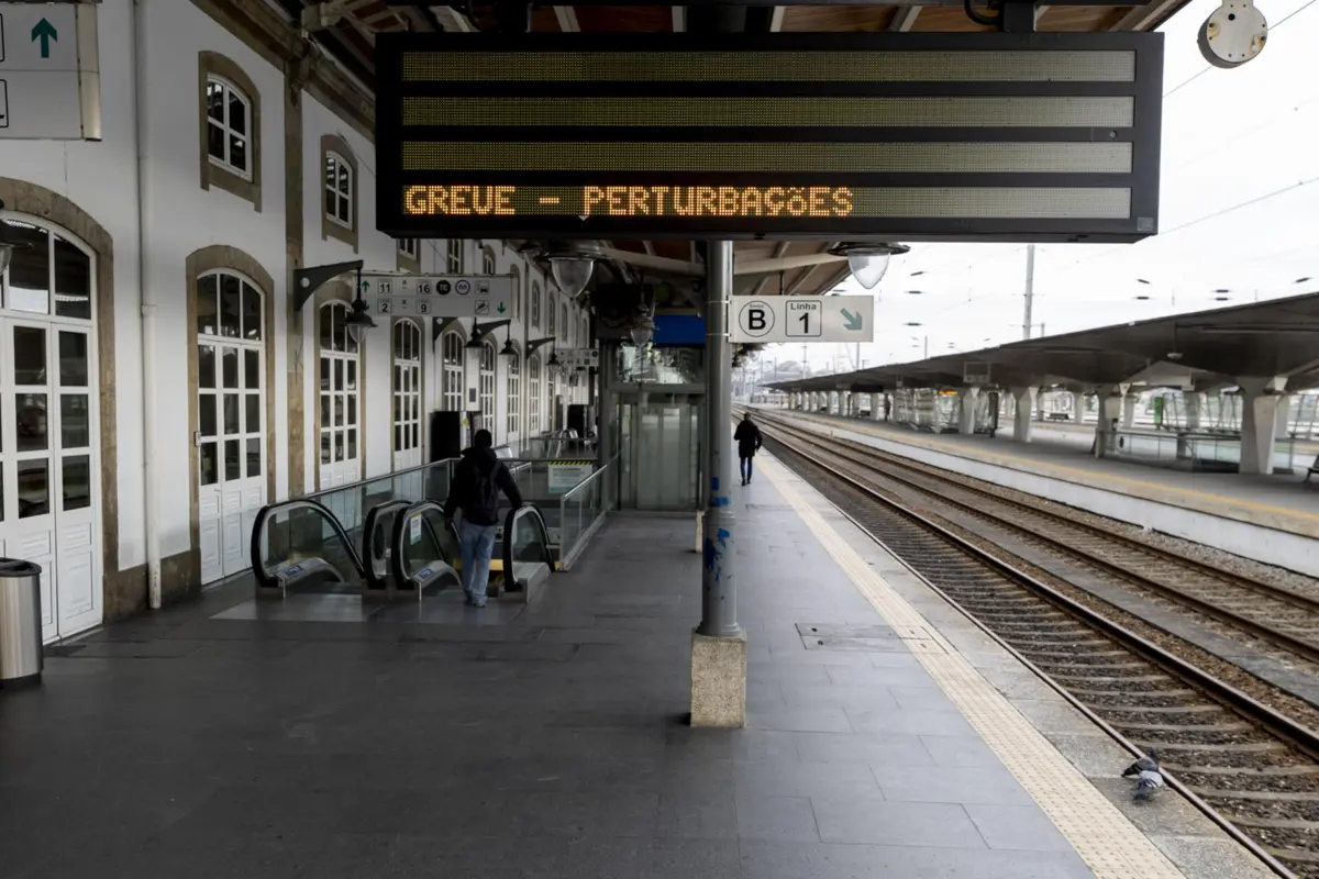 Impacto da greve geral nos transportes da cidade do Porto