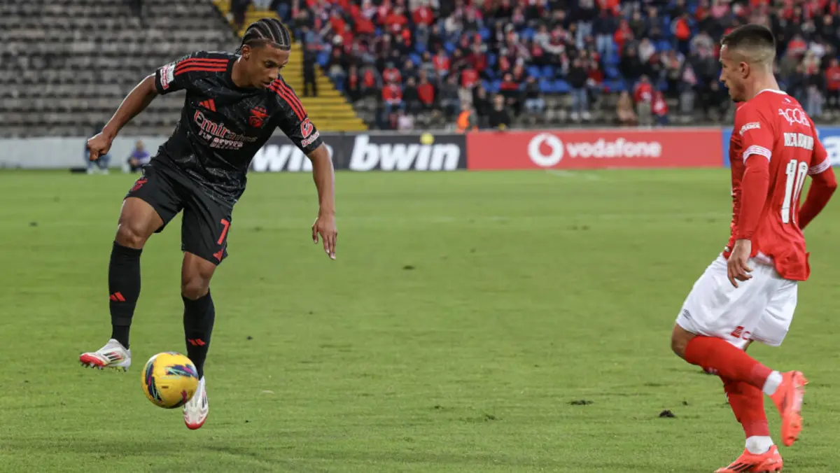 Leandro Santos (Créditos: SL Benfica)