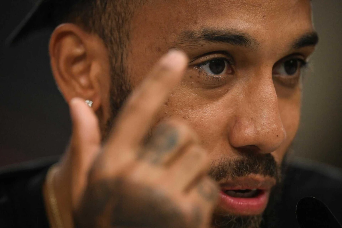 Aubameyang (Créditos: PATRICIA DE MELO MOREIRA / AFP)