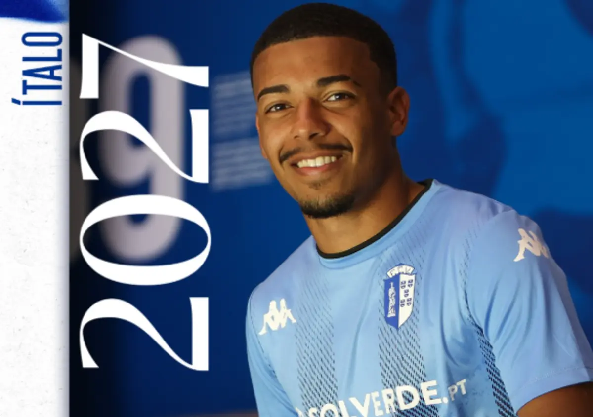 Imagem de contexto do artigo Ítalo renova contrato: "Quero muito que o Vizela volte à I Liga"