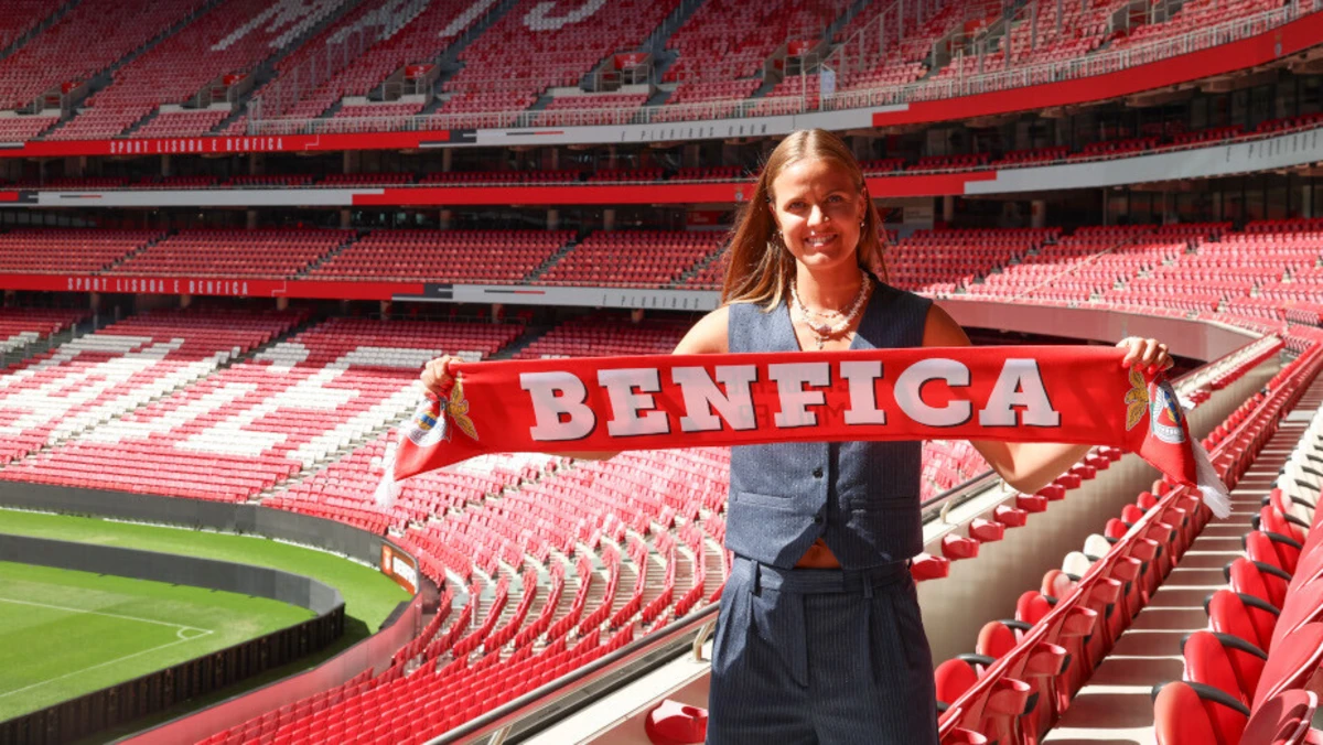 Imagem de contexto do artigo Benfica apresenta dinamarquesa que estava há quatro anos no Real Madrid