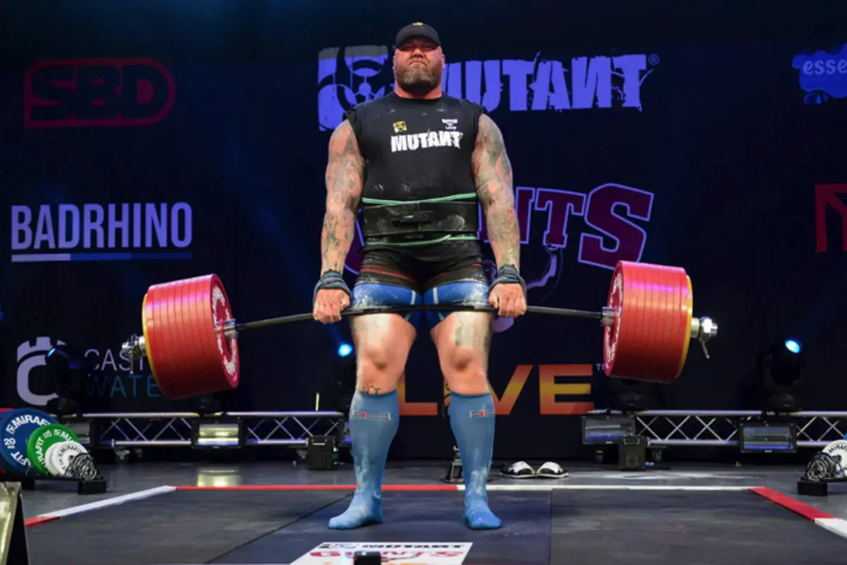 Imagem de contexto do artigo Ator de Game Of Thrones bate recorde mundial de levantamento de peso