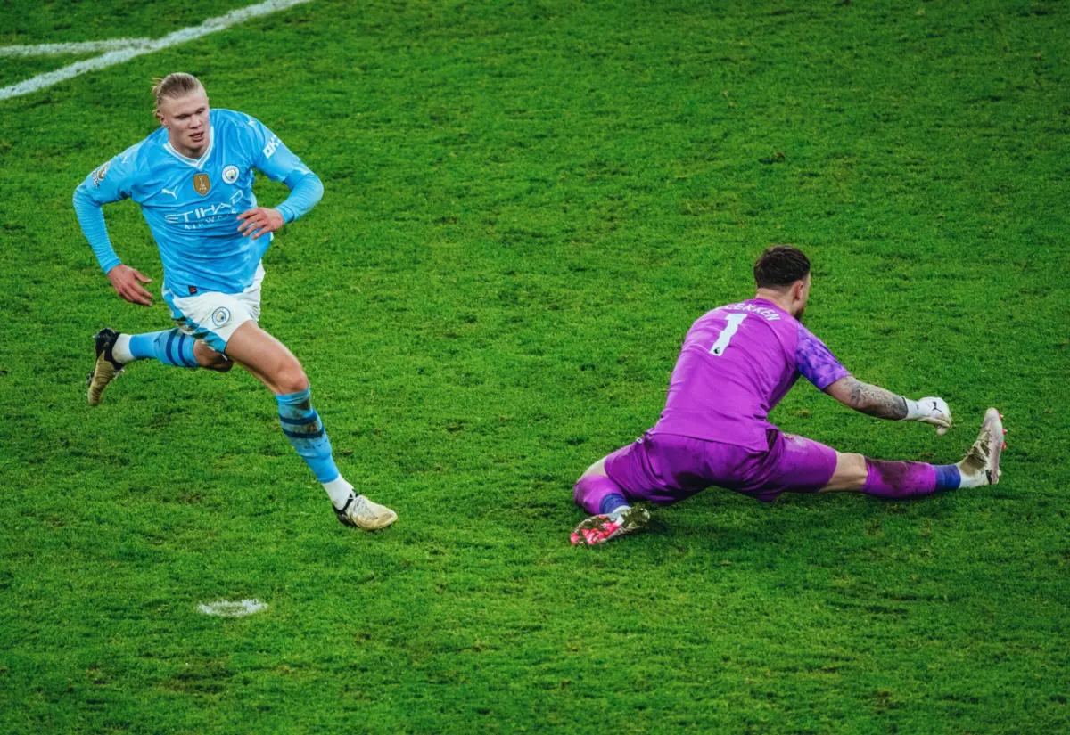 Haaland (créditos: Manchester City)