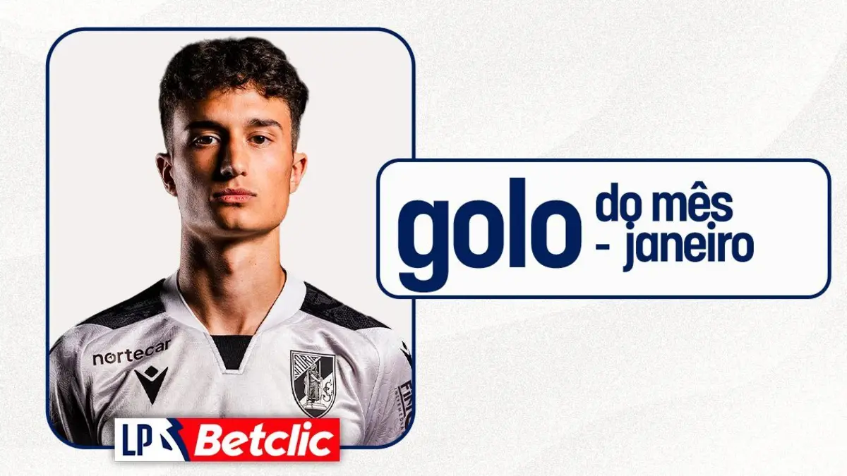 Imagem de contexto do artigo Um do V. Guimarães, outro da Oliveirense: eis os melhores golos da I e II Liga em janeiro