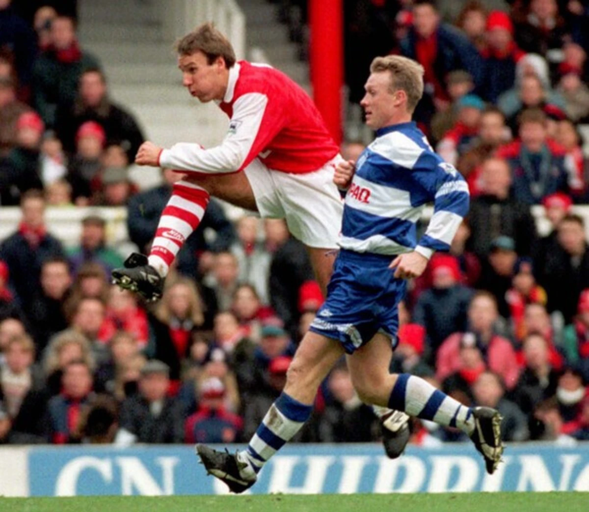 Imagem de contexto do artigo Merson, ex-Arsenal: "Ao que vivi, bebi e consumi, posso considerar um milagre"