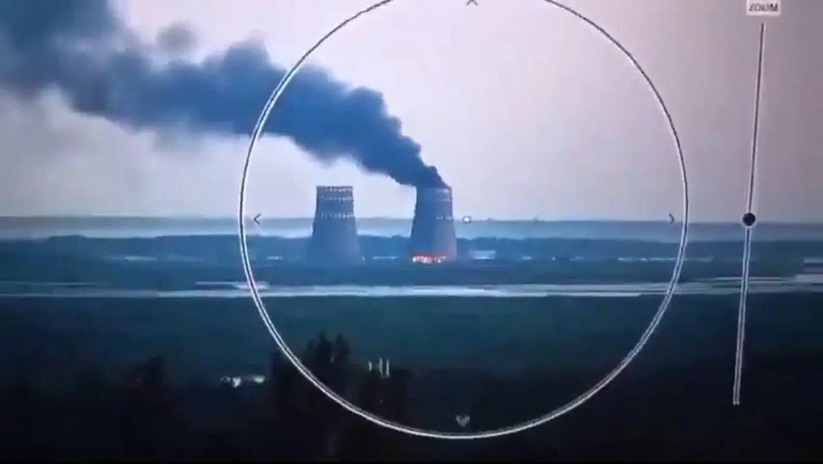 Um incêndio deflagrou no sistema de refrigeração da central nuclear de Zaporizhia