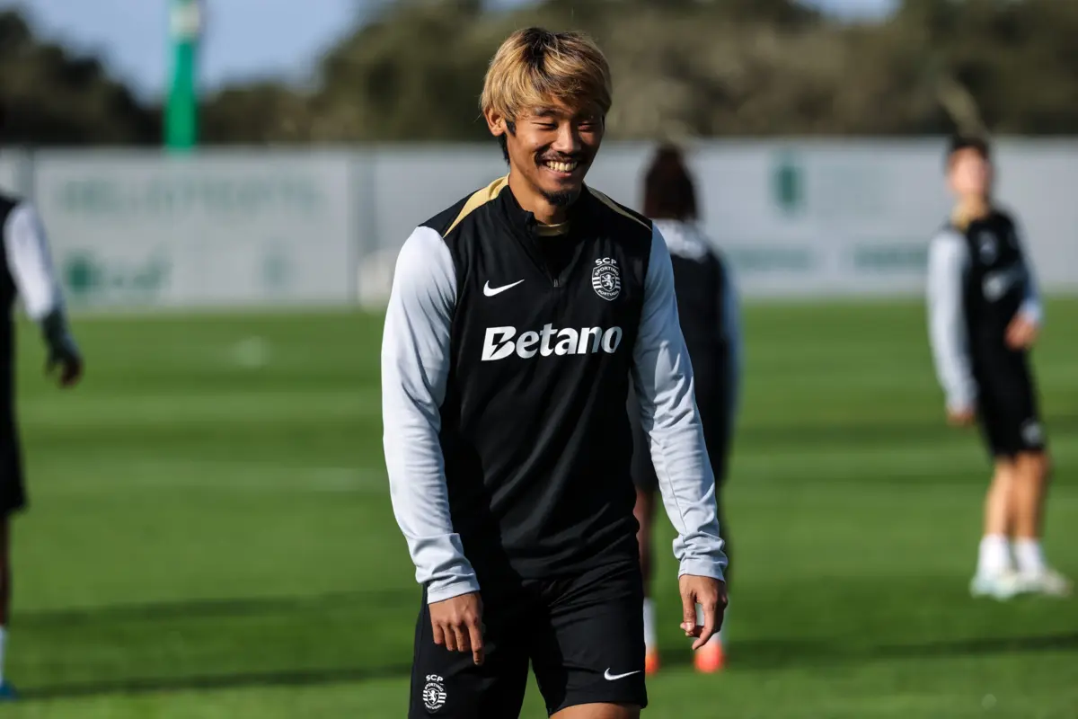 Morita ficou entregue à Unidade de Performance do Sporting