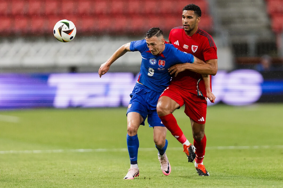 Imagem de contexto do artigo Bozenik foi titular e marcou na goleada da Eslováquia ao País de Gales