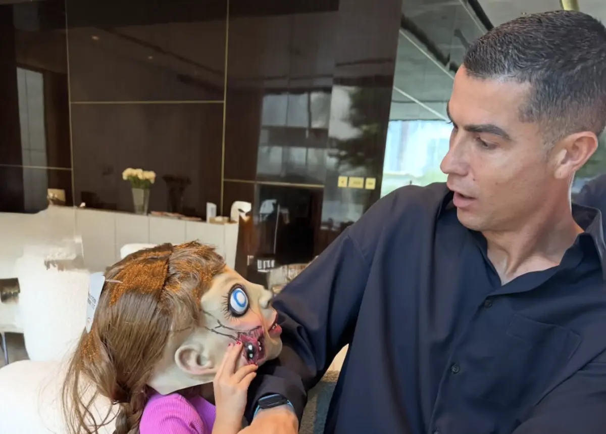 Bella Esmeralda e Cristiano Ronaldo