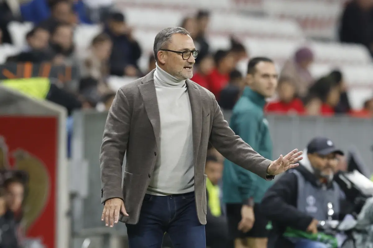 Franck Haise, treinador do Nice