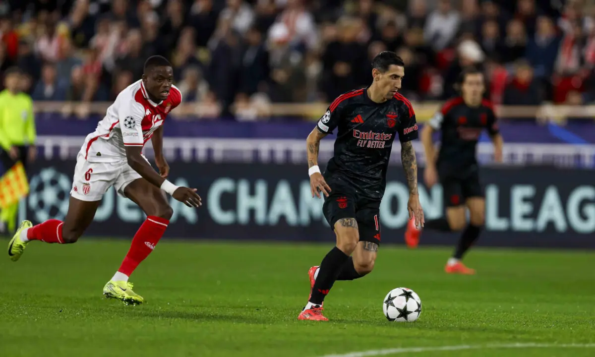 Di MAría (créditos: SL Benfica)