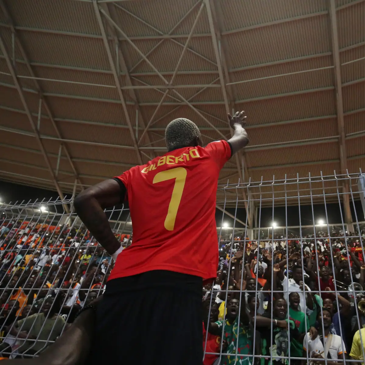 Angola defronta Nigéria (créditos: @CAF_Online)