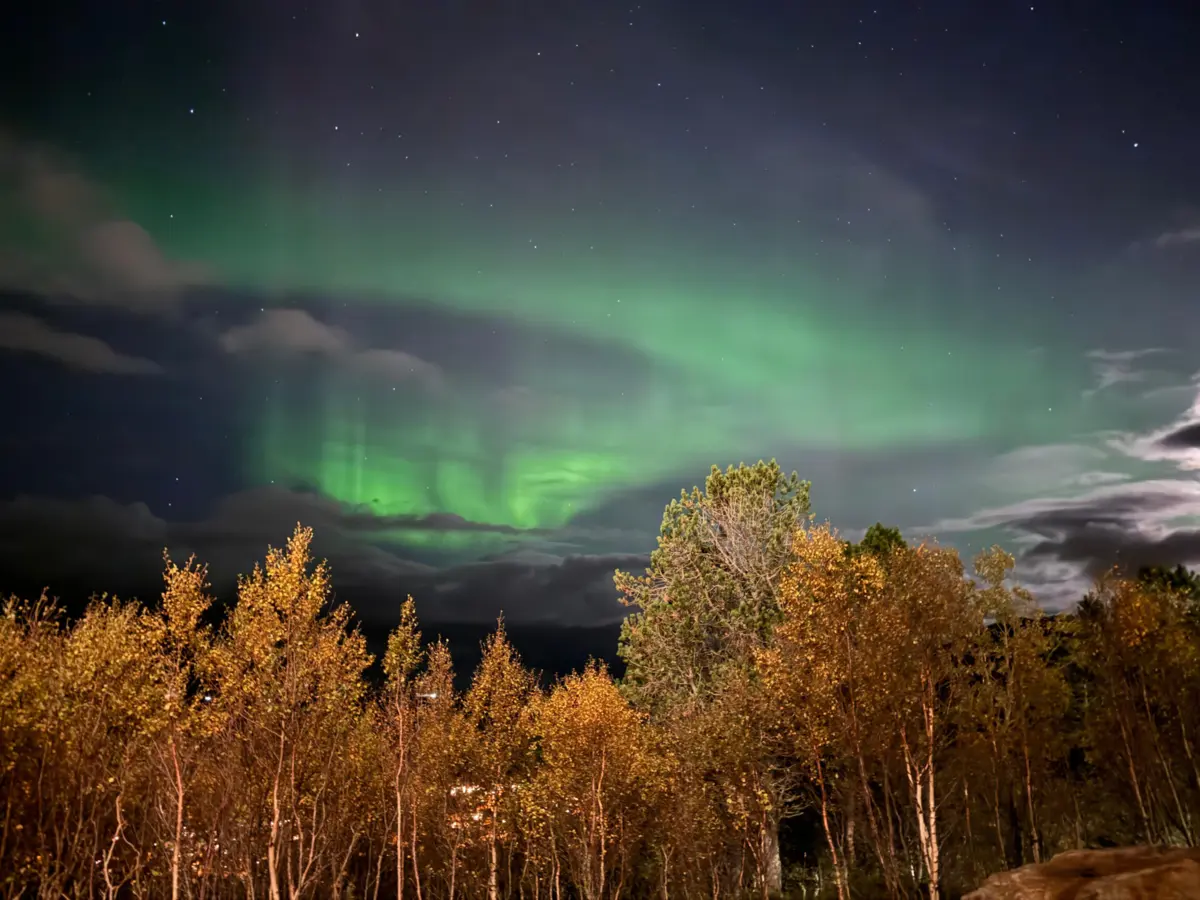 Imagem de contexto do artigo Aurora boreal na chegada do FC Porto a Noruega