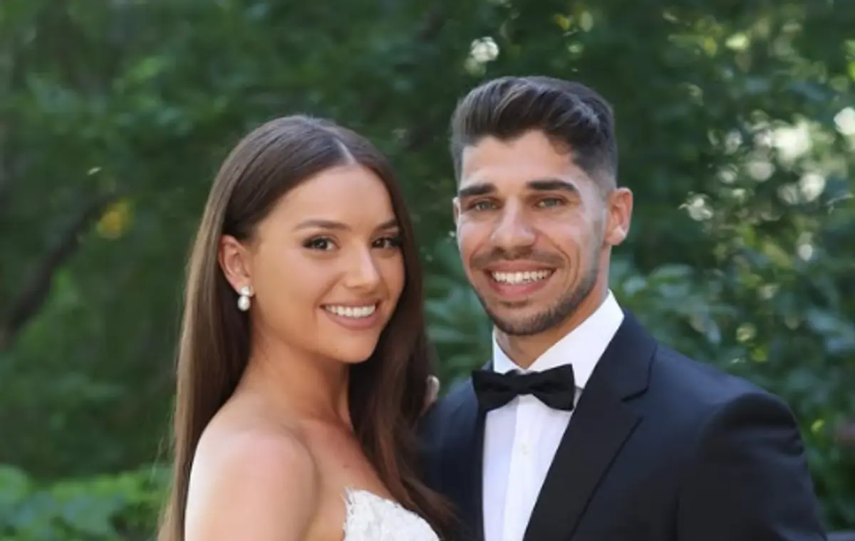 Manor Solomon e a esposa (Reprodução: Instagram do jogador)