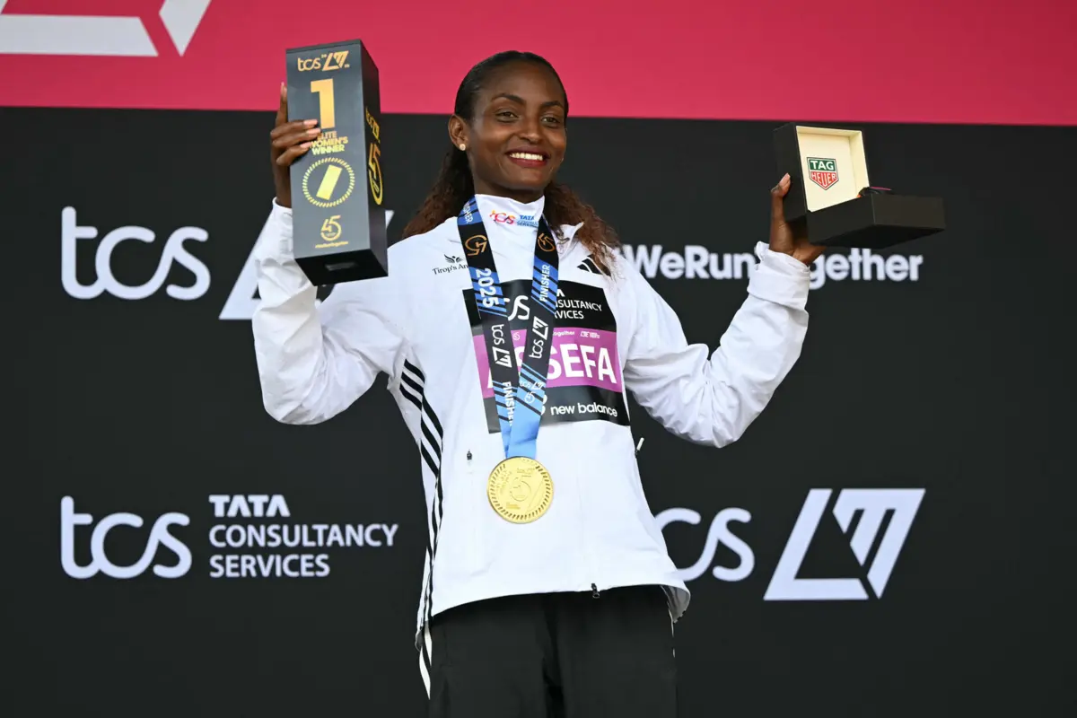 Tigst Assefa (Créditos: AFP)