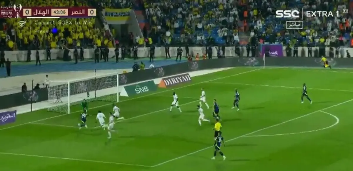 Golo de Ronaldo (créditos: X/Reprodução)