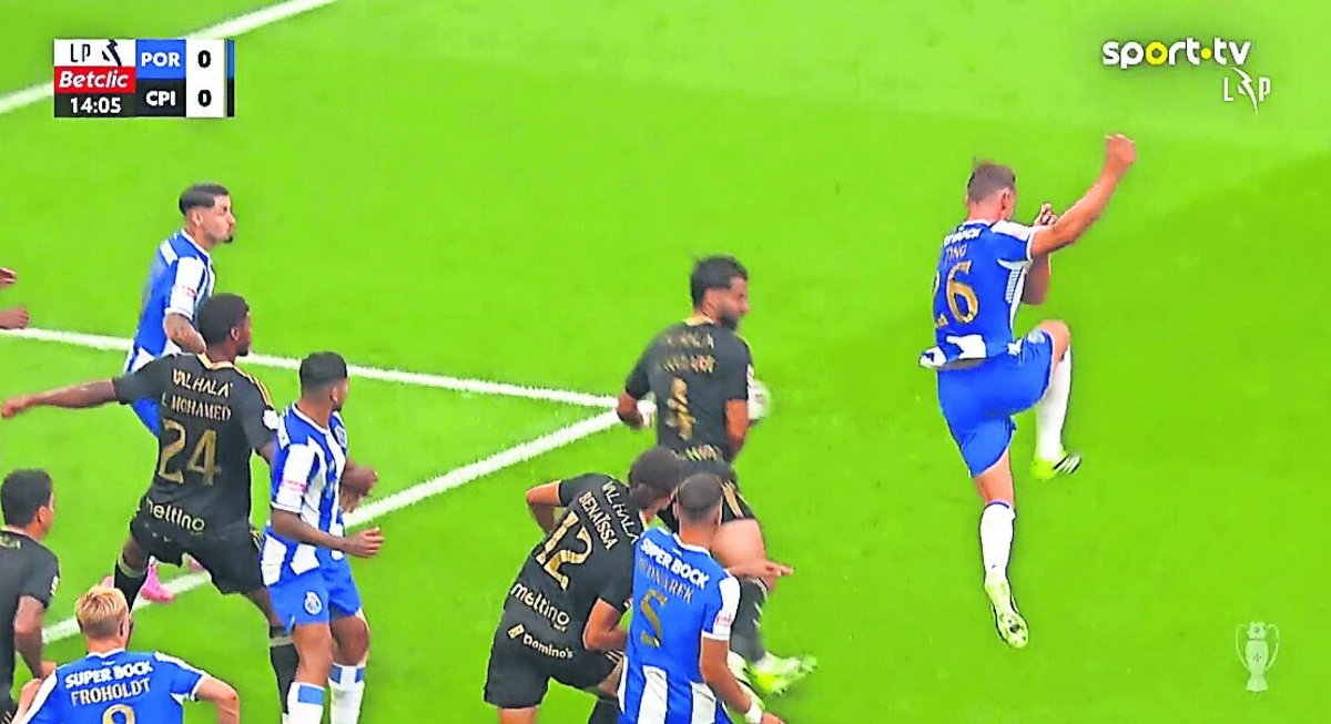 Imagem de contexto do artigo Tribunal O JOGO | João Goulart desviou o remate com o braço de forma irregular?