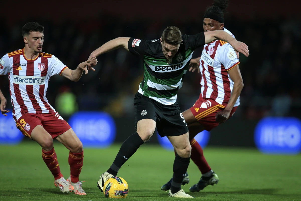 Imagem de contexto do artigo Rui Borges: "Gyokeres é um mouro de trabalho, às vezes nem nós conseguimos meter travão"
