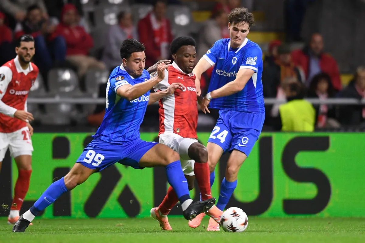 Braga perdeu na receção ao Genk