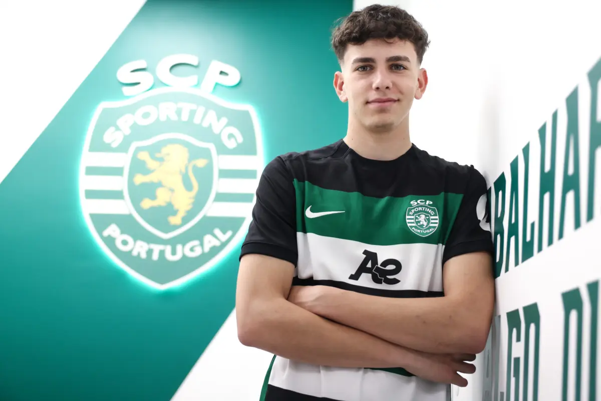 Duarte Correia assinou contrato com o Sporting (créditos: Sporting)